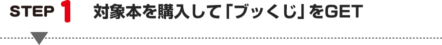 STEP1:対象本を購入して「ブッくじ」をGET